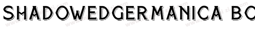 ShadowedGermanica Bo字体转换